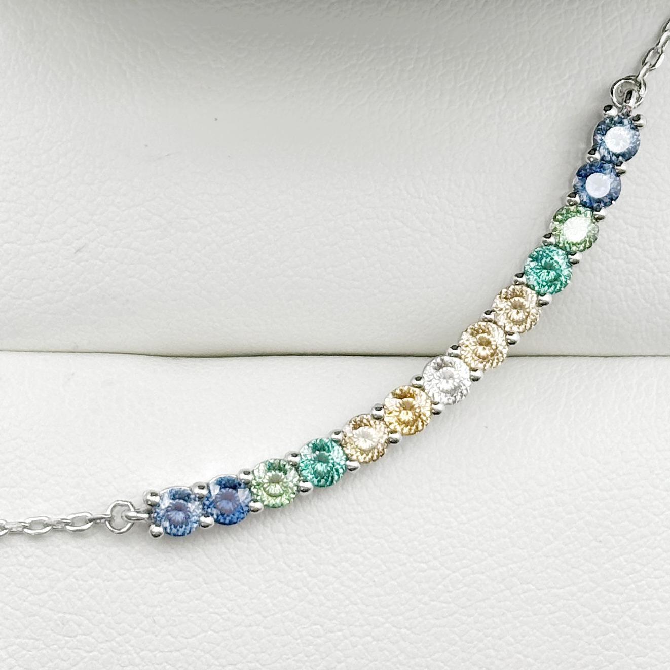 S925 LOVE100-Cut Moissanite Pendant 0.1CT*13 【3#4】