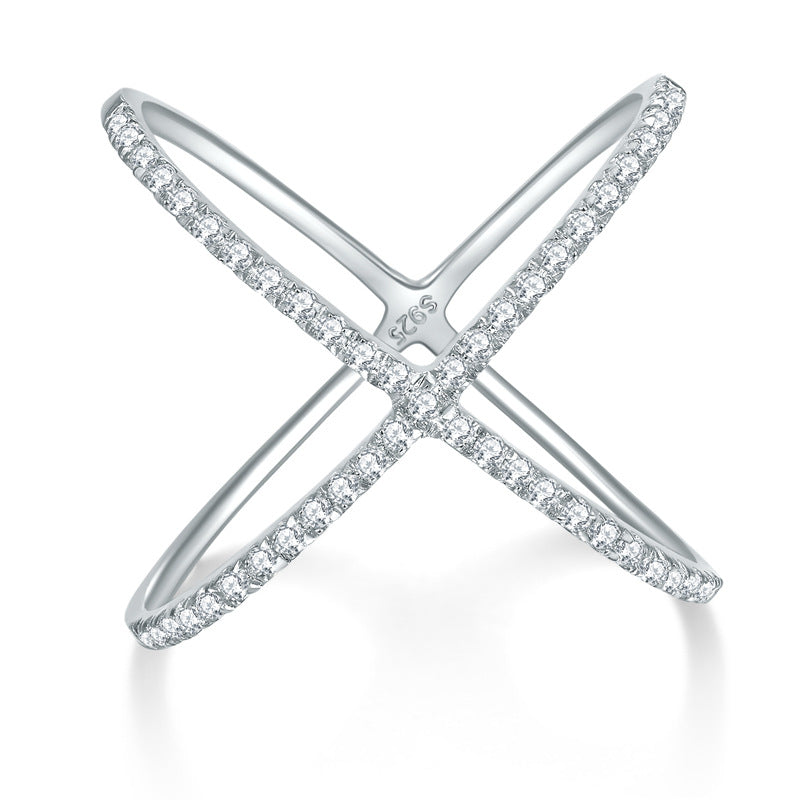 S925 Moissanite Ring 【K#3】
